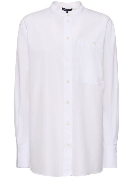 Camicia di cotone Soeur bianco