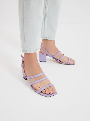 Sandalai Trendyol violetinė