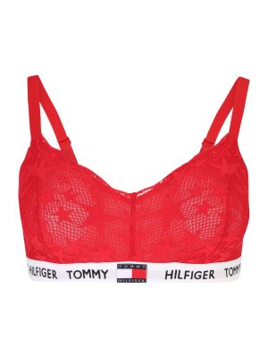Tommy Hilfiger Underwear Plus Podprsenka  červená / biela / čierna