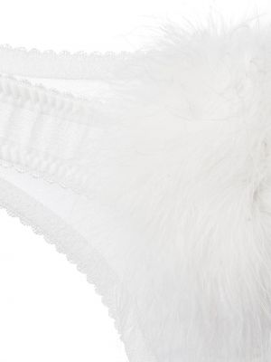 Stringi z perełkami Gilda & Pearl białe