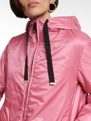 Páperová bunda Max Mara ružová