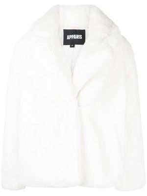 Pelliccia oversize Apparis bianco