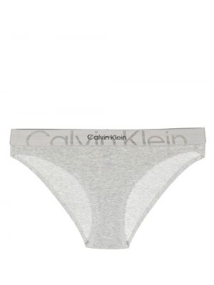 Biksītes ar apdruku Calvin Klein Underwear pelēks