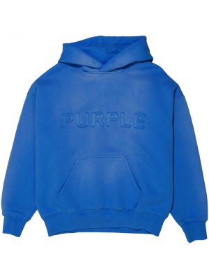Bombažna jopa s kapuco Purple Brand
