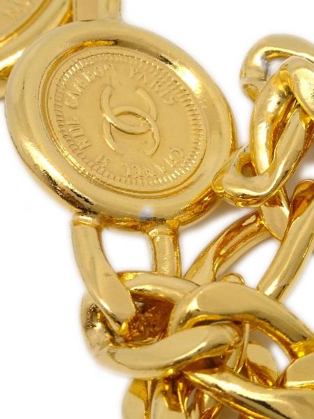 Josta ar zelta pārklājumu Chanel Pre-owned zelts