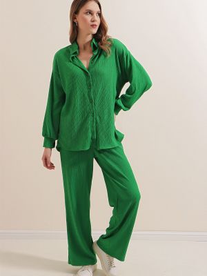 Costum tricotate Bigdart verde