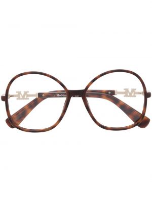 Oversized glasögon Max Mara brun