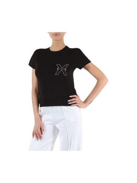 Camiseta de algodón con estampado Richmond negro