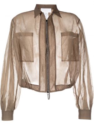 Куртка Fabiana Filippi, коричневая