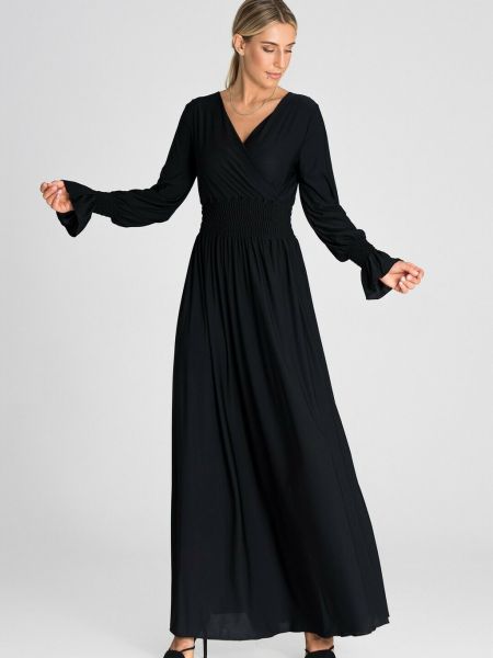 Длинное платье Figl черное