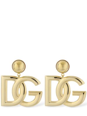 Σκουλαρίκια Dolce & Gabbana χρυσό