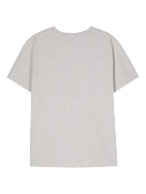 Tričko s výšivkou Maison Labiche šedé