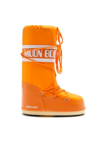 Nylon winterstiefel Moon Boot orange