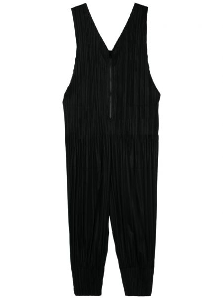 Plisseret jumpsuit i et stykke Pleats Please Issey Miyake sort