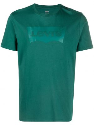 Camiseta con estampado Levi's verde