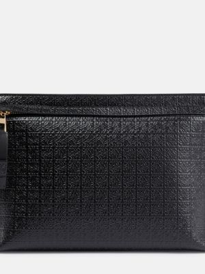 Кожени чанта тип „портмоне“ Loewe черно
