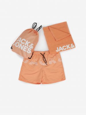 Batoh Jack & Jones oranžový