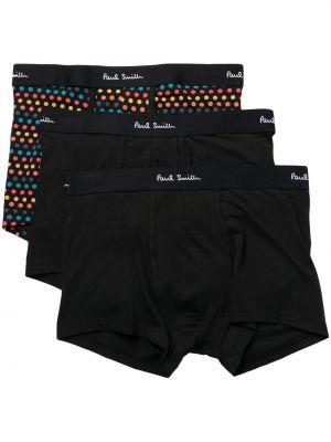 Trykt flekket bomull boksershorts Paul Smith