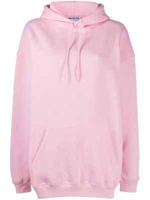 Kapučdžemperis Balenciaga rozā