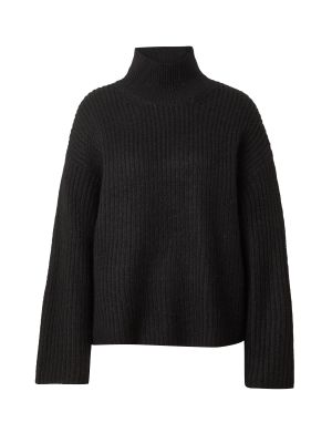 Пуловер Gina Tricot черно
