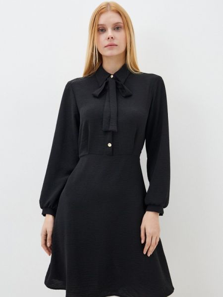 Платье-рубашка Rinascimento черное