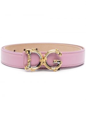 Cinturón Dolce & Gabbana rosa