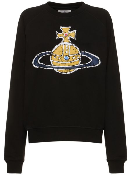 Sweatshirt i bomuld Vivienne Westwood sort