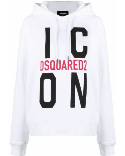 Hoodie Dsquared2 vit