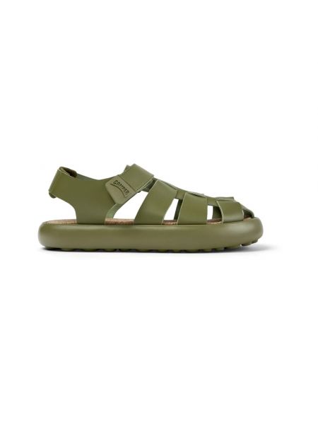 Leder sandale Camper grün
