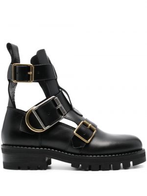Czarne ankle boots skórzane Vivienne Westwood