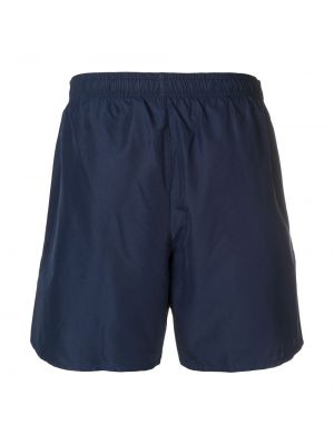 Shorts mit print Ea7 Emporio Armani blau