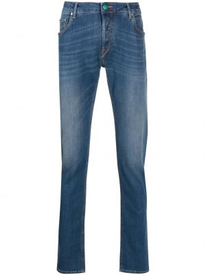 Skinny fit-jeans Hand Picked blå