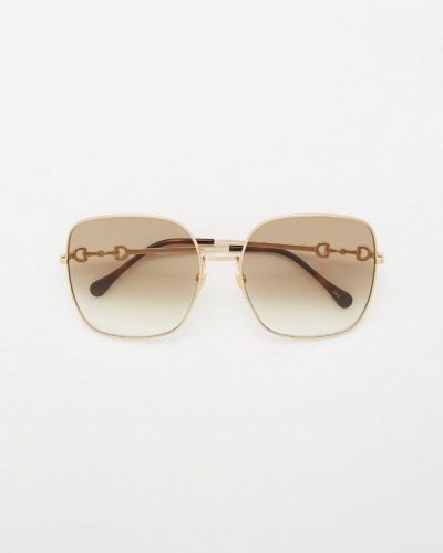 Солнцезащитные очки Gucci, золотой