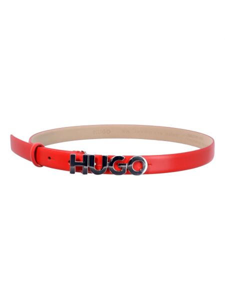 Pasek Hugo Boss czerwony