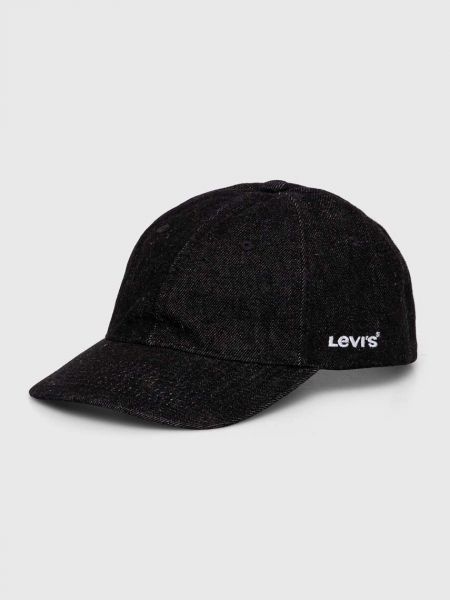 Pamučna kapa Levi's® crna