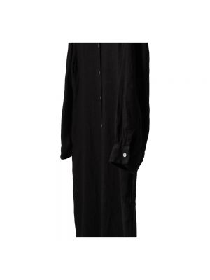 Vestido de lino 120% Lino negro