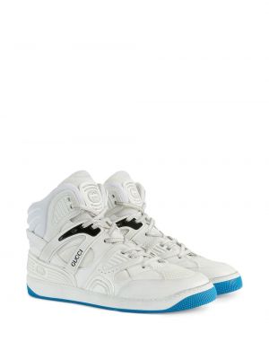 Sneakersy Gucci Basket białe
