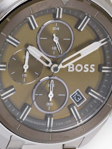 Серебряные часы Boss