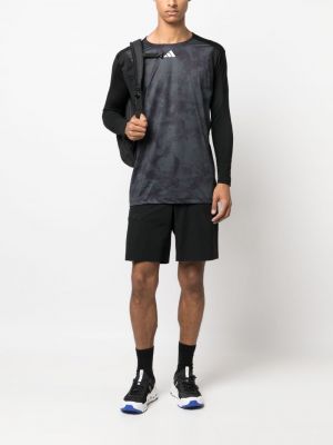 Koszulka z nadrukiem w abstrakcyjne wzory Adidas Tennis