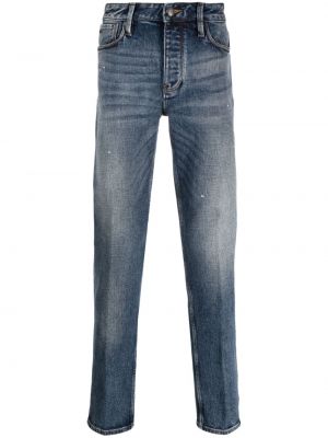 Skinny jeans aus baumwoll Emporio Armani blau