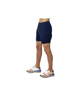 Pantalones cortos de algodón Paul Smith azul
