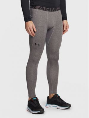 Běžecké kalhoty skinny fit Under Armour šedé