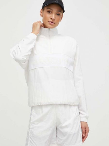 Biała kurtka przejściowa Adidas Originals