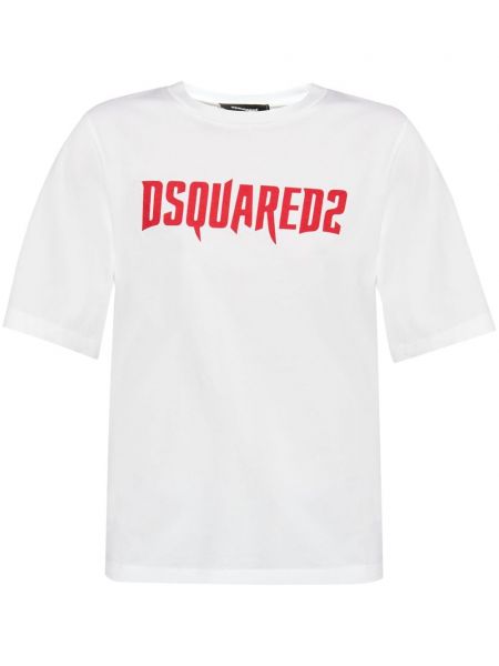 Baskılı pamuk tişört Dsquared2