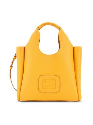 Shopper handtasche mit taschen Hogan gelb