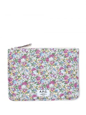 Чанта тип „портмоне“ на цветя с принт A.p.c. розово