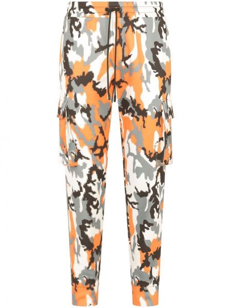 Pantaloni con stampa camouflage Dolce & Gabbana