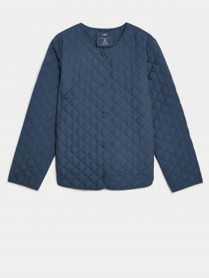 Prošívaná bunda Marks & Spencer modrá
