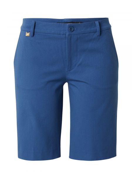 Kratke hlače slim fit Lauren Ralph Lauren plava