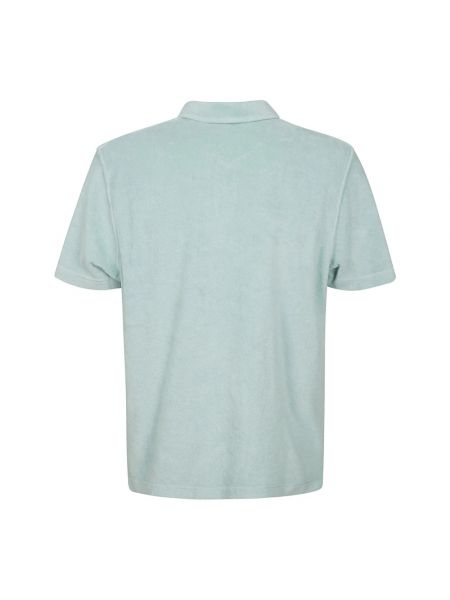 Poloshirt aus baumwoll mit kurzen ärmeln 04651/ A Trip In A Bag blau